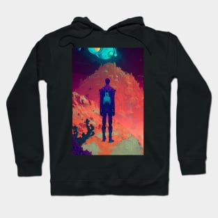 City In A Cosmic Desert Hoodie